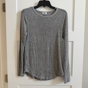 Old Navy soft lightweight ribbed long sleeve tee